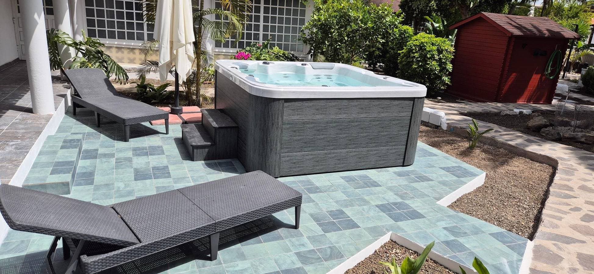 Foto 3 von 30: 'Finca Tropical Icod' mit Meerblick, privaten Whirlpool und privater Terrasse