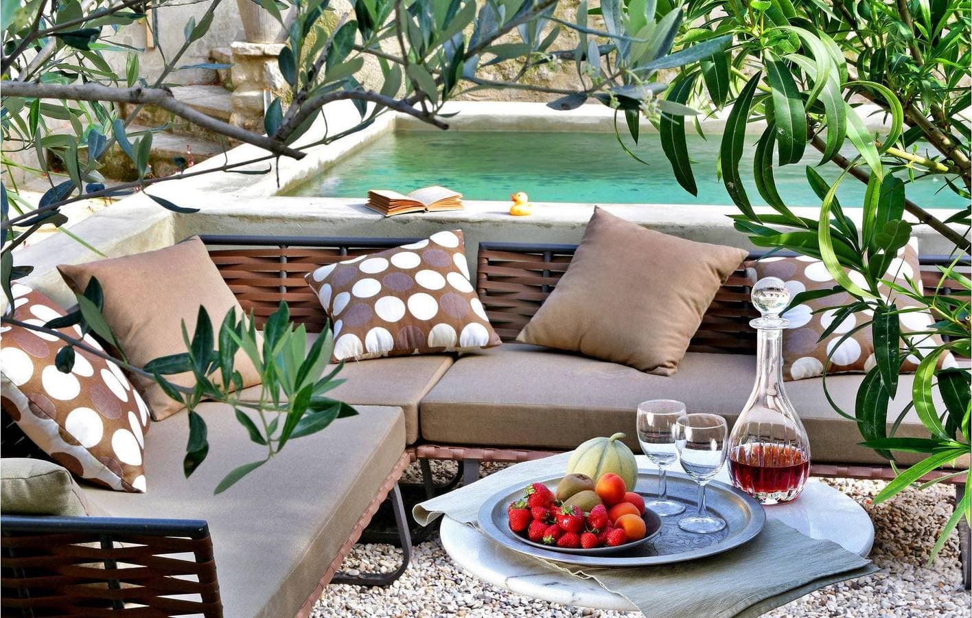 Foto 4 von 38: Gemütliches 70-qm-Apartment mit Pool und Terrasse, in der Nähe von Restaurants und Fluss