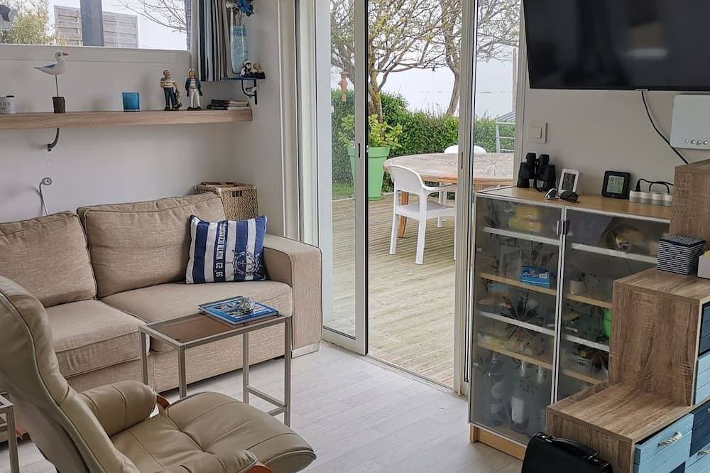 Foto 4 von 30: Hübsches kleines Chalet mit Blick auf das Meer Strand 250 m