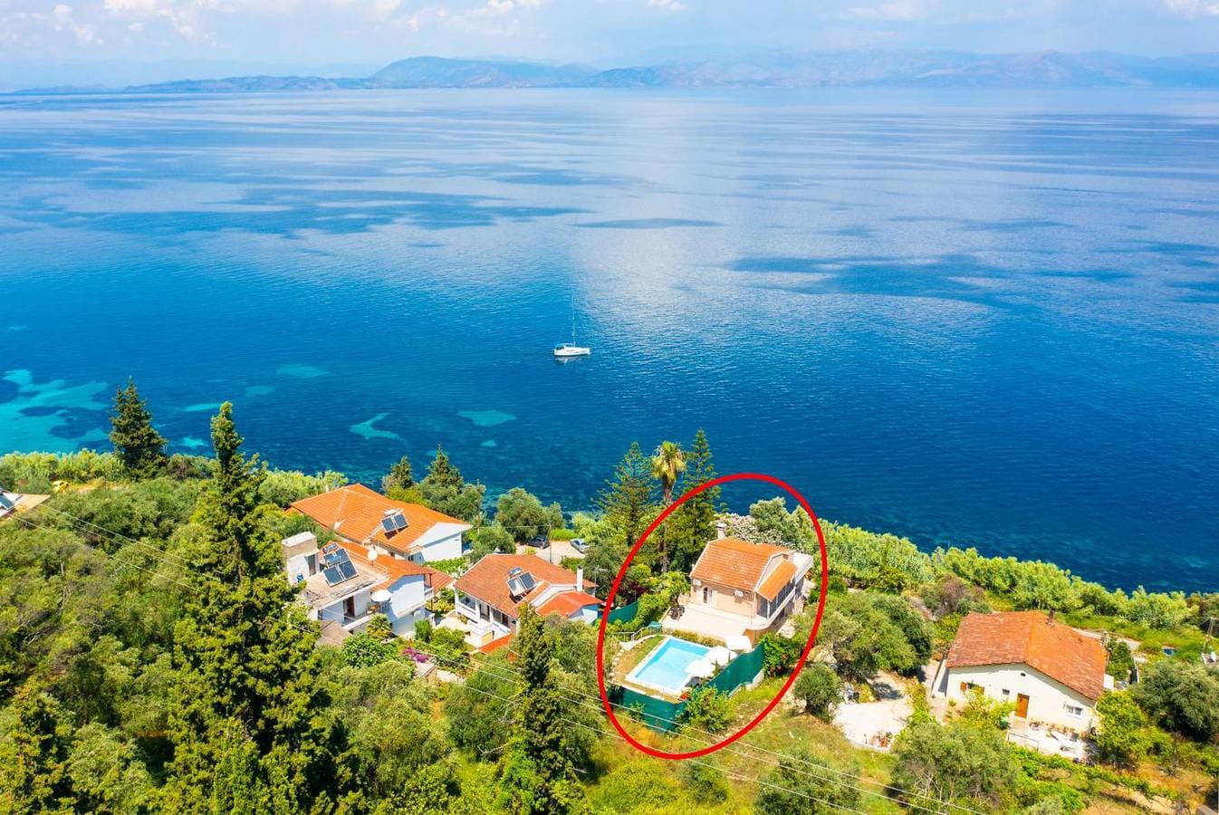 Foto 2 von 26: Villa für 6 Personen mit Meerblick