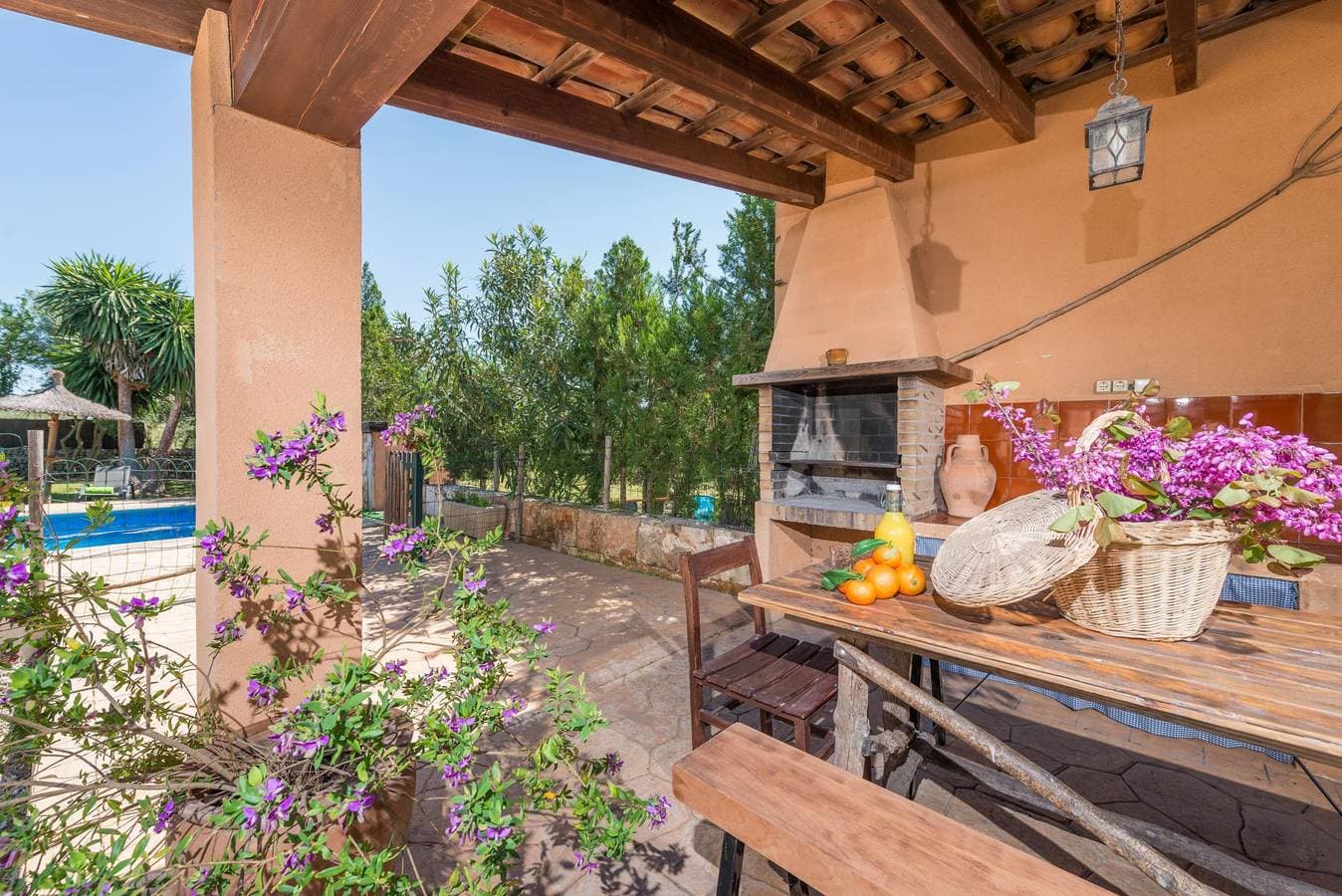 Foto 6 von 35: Can Rafalino - Ferienhaus mit privaten Pool in Inca. WiFi gratis