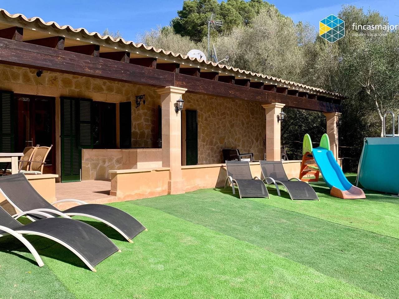 Foto 2 von 33: Cas Rellotger: Wunderschön renoviertes Landhaus mit Pool und Spielplatz, ideal für Familien