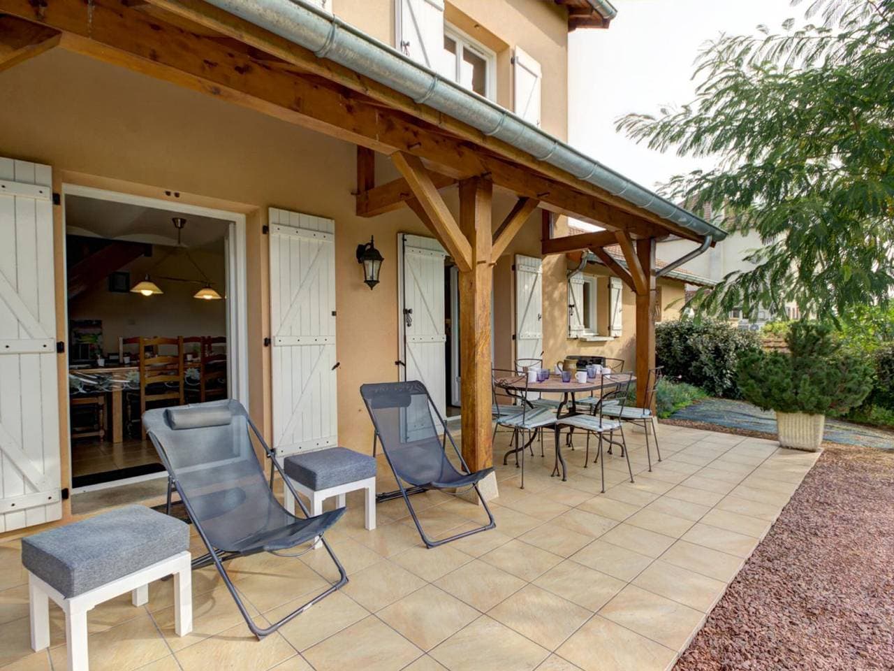 Foto 12 von 12: Ferienhaus in Saint-Forgeux-Lespinasse mit Terrasse und Haustiere Erlaubt