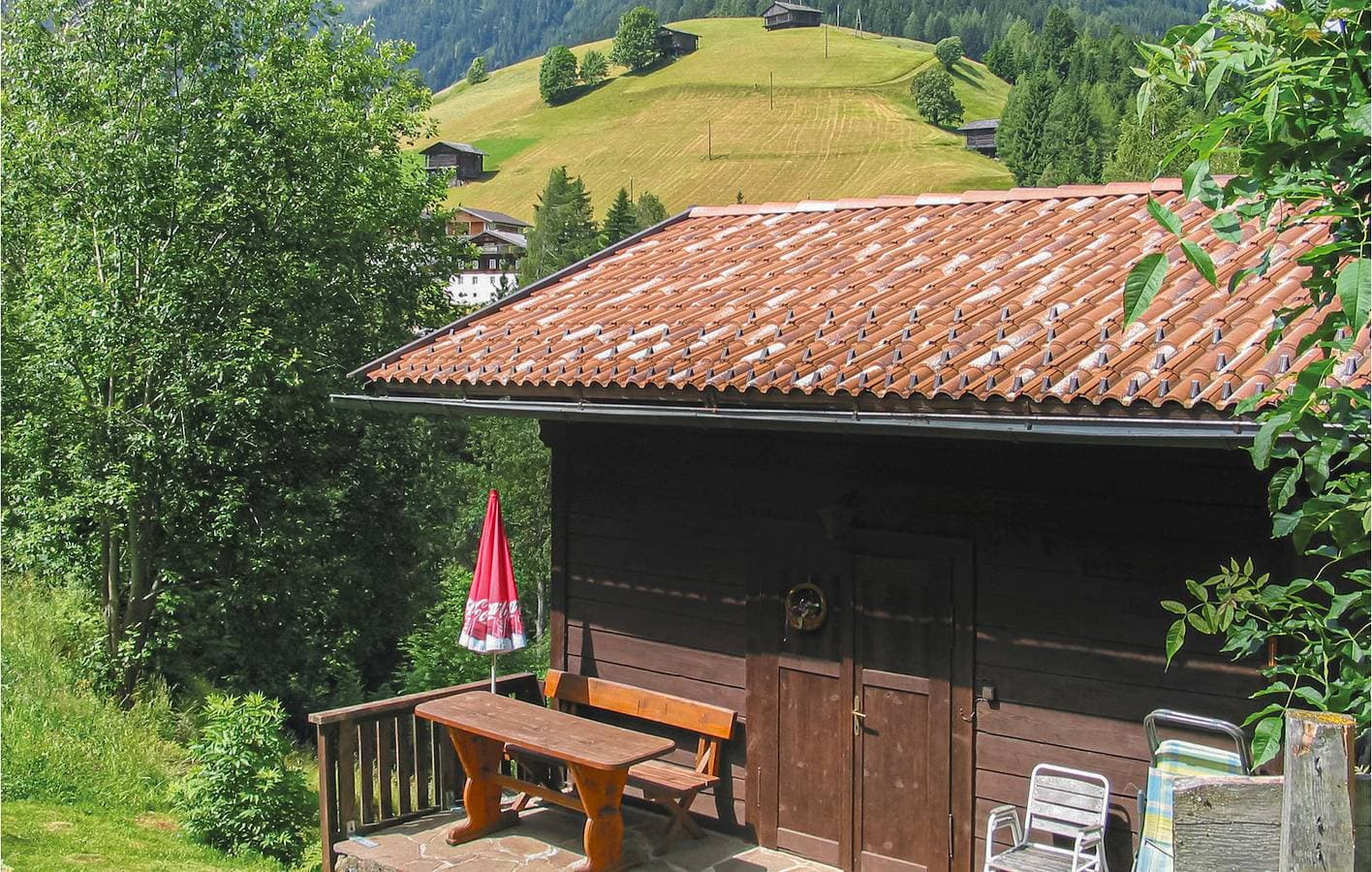 Foto 9 von 14: Familienwohnung mit Panoramablick in der Nähe des Flusses Gail – inklusive Parkplatz und Küche