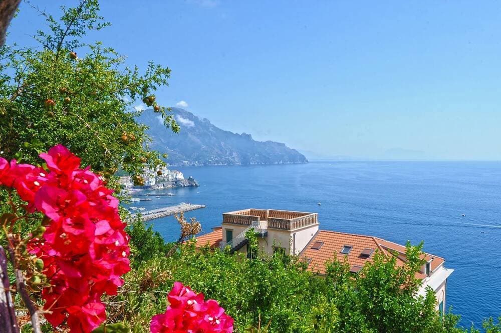 Foto 11 von 21: Panorama-Ferienhaus in Amalfi in antiker Villa mit herrlichem Blick, privater Terrasse