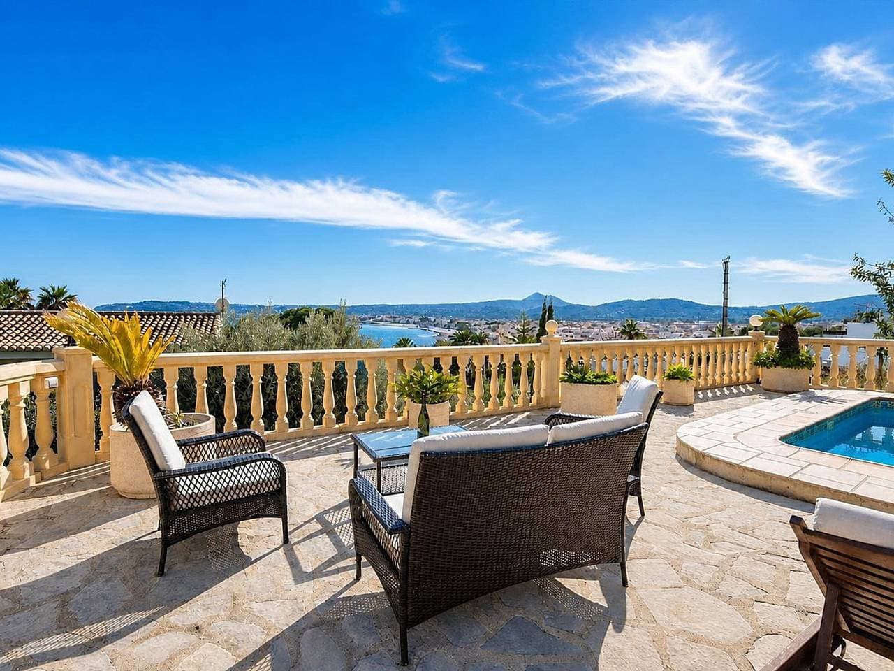 Foto 4 von 15: Luxusvilla in Javea mit privatem Pool und Klimaanlage nahe am Strand