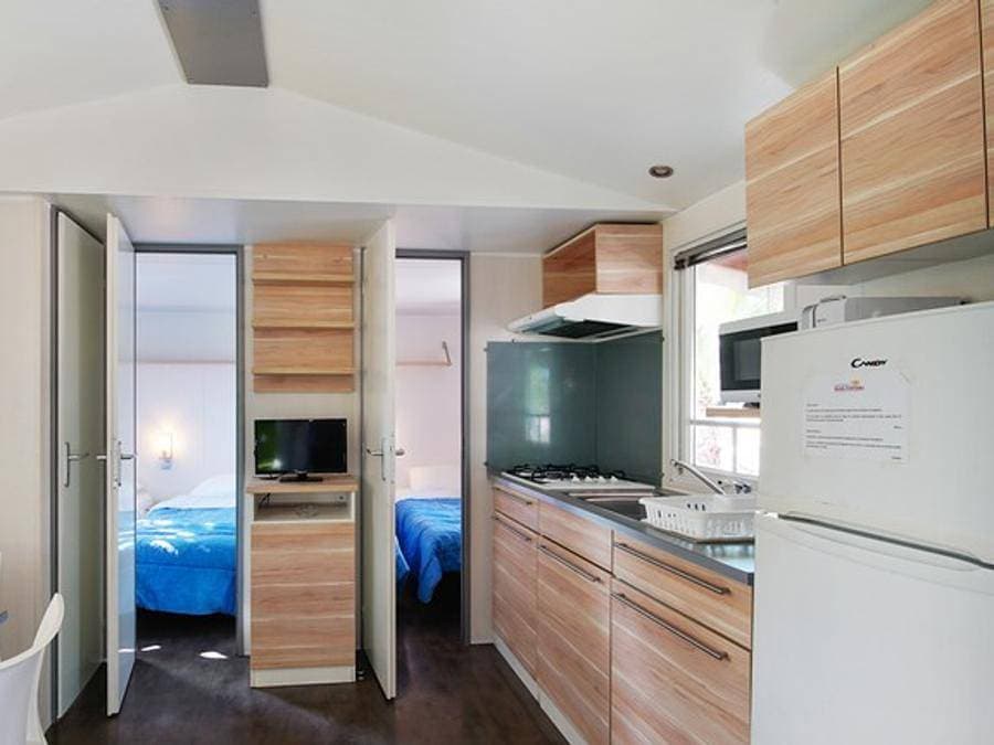 Foto 6 von 30: Camping Playa Tropicana - Mobilheim 6 personen - 3 Zimmer (Ankunft am Sonntag)
