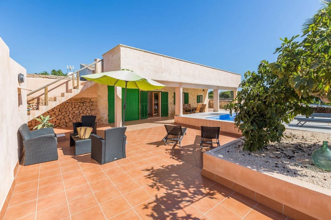 Foto 5 von 29: Short De Son Fideu – Moderne Villa auf dem Land mit Pool und in Strandnähe mit kostenloses WLAN