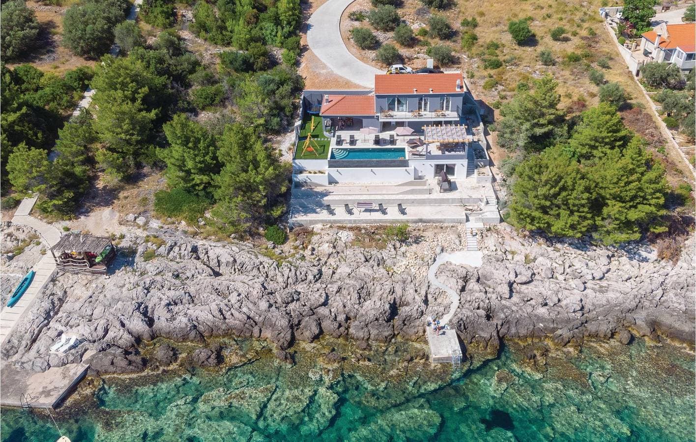 Reizende 164 m² große Wohnung mit Pool, Terrasse und nur 600 m vom Strand entfernt 1