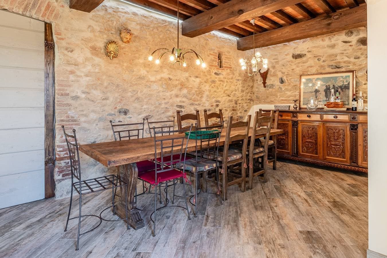 Foto 4 von 25: Ferienhaus 'La Capanna Di Arturo Erdgeschoss' mit Bergblick, WLAN & Klimaanlage