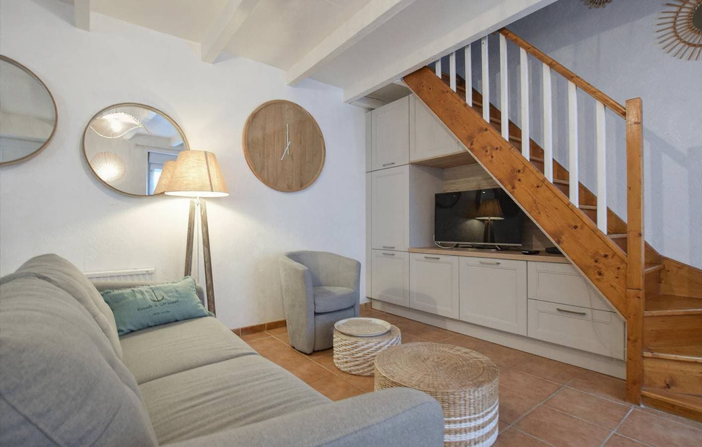Foto 6 von 24: Gemütliche Wohnung – WLAN, TV, Küche, Parkplatz – in Strand- und Restaurantnähe