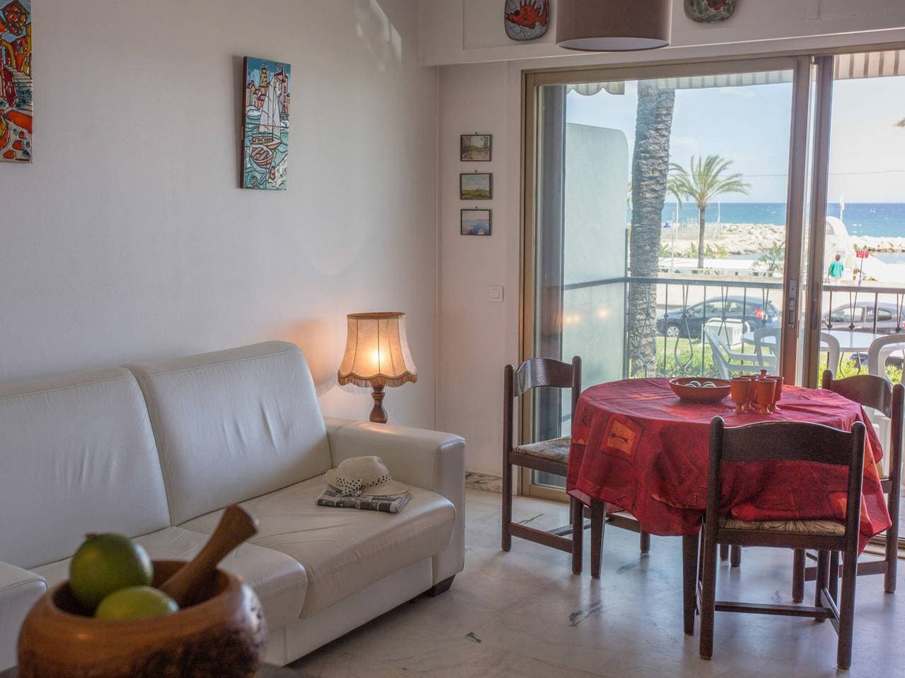 Foto 3 von 18: Studio am Meer mit Terrasse, nahe Stränden und Zentrum, kostenloses WLAN