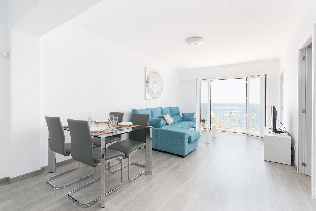 Foto 8 von 18: Talaiot Cala Millor - Apartment mit Meerblick in Cala Millor. WiFi gratis