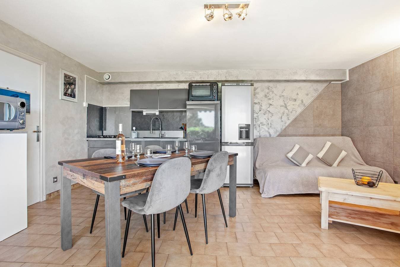 Foto 8 von 33: Ferienwohnung 'Appart Rez De Jardin Vue Mer' mit Meerblick, privater Terrasse & WLAN