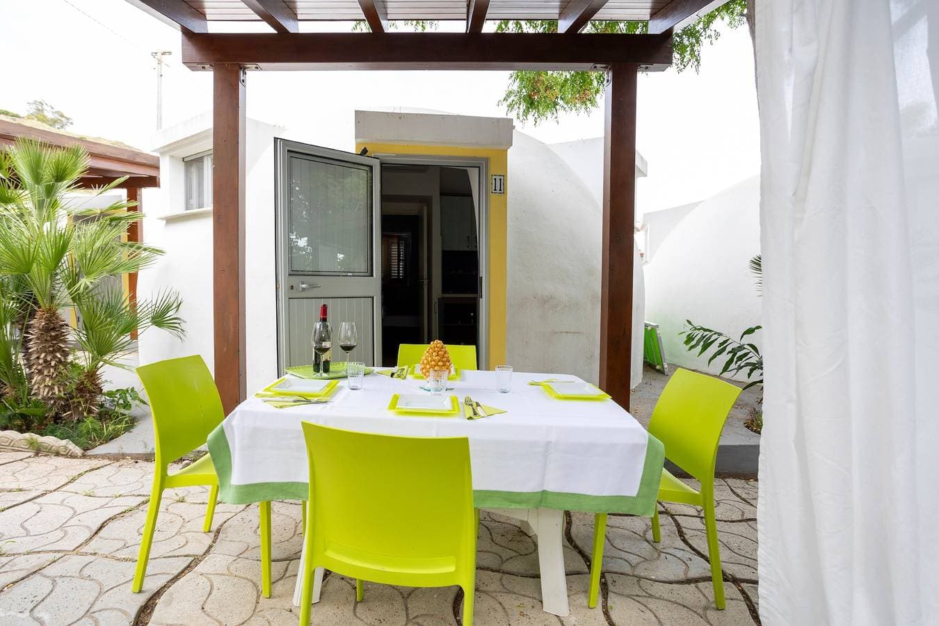Foto 11 von 40: Ferienhaus '3 Sirene Sciacca Fronte Mare' mit Meerblick, WLAN und Klimaanlage