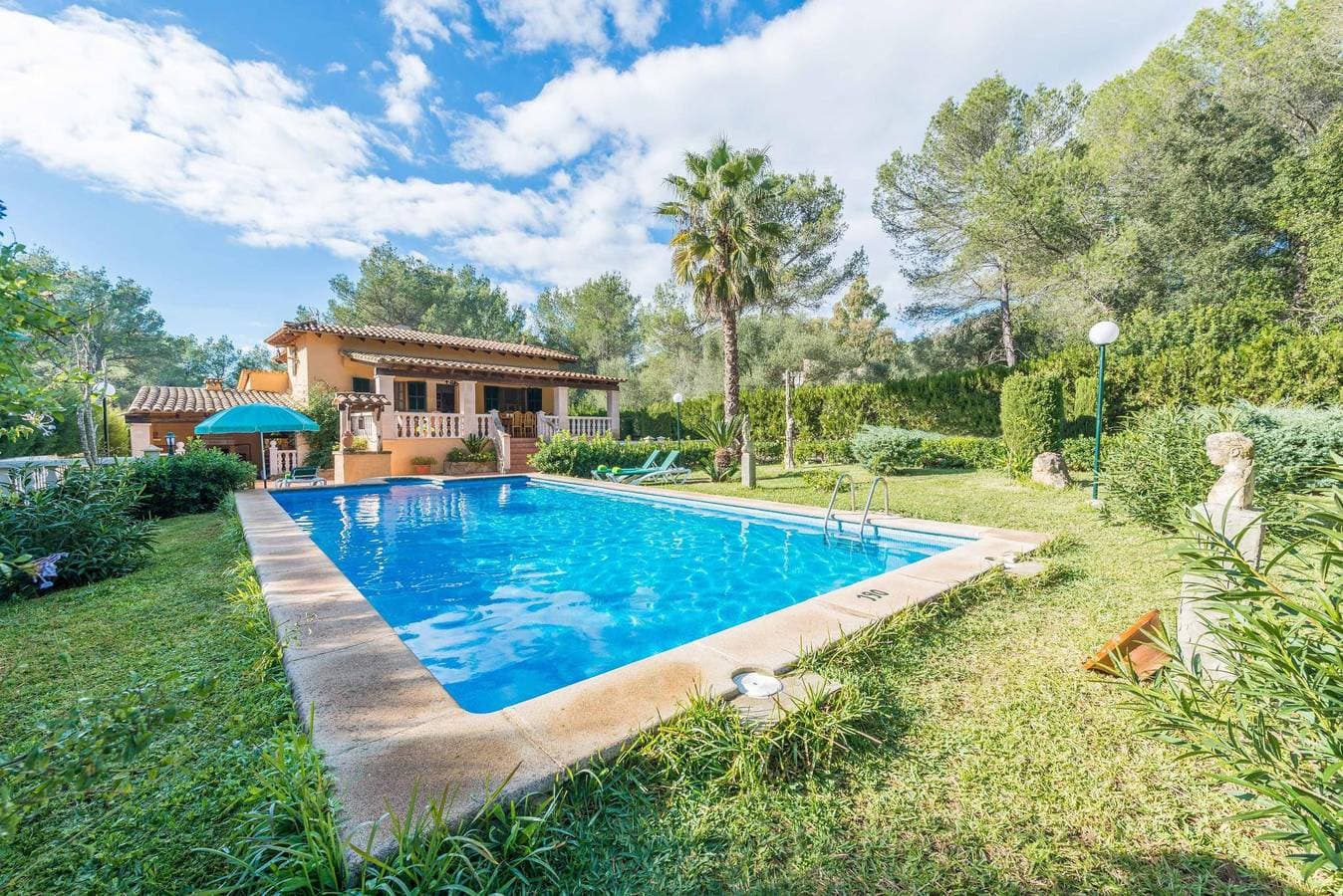 Foto 5 von 36: Els Pins - Ferienhaus mit privaten Pool in Crestatx . WiFi gratis