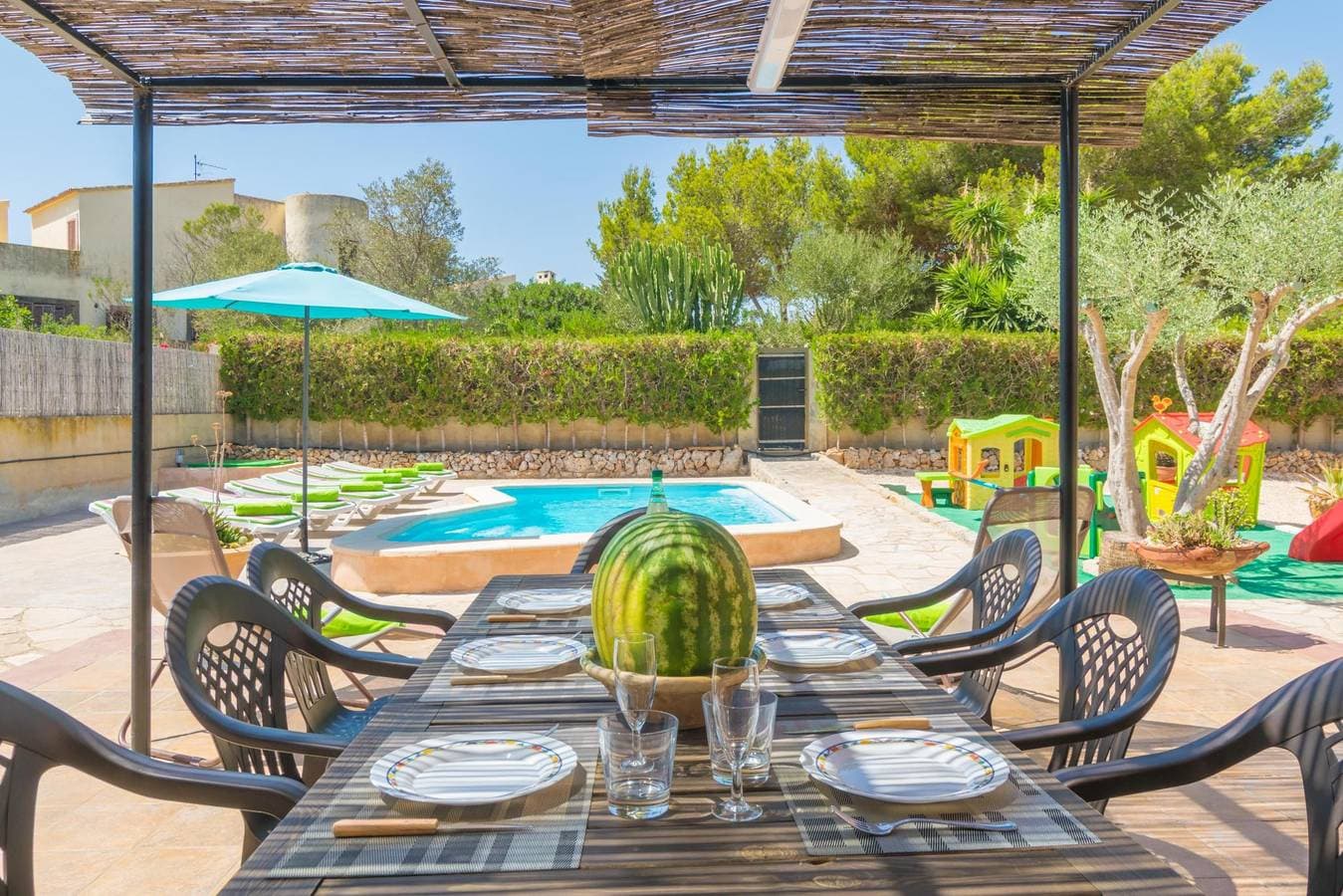 Foto 3 von 40: Can Cantari - Ferienhaus mit privatem Pool 1 km vom Strand entfernt. WiFi gratis.