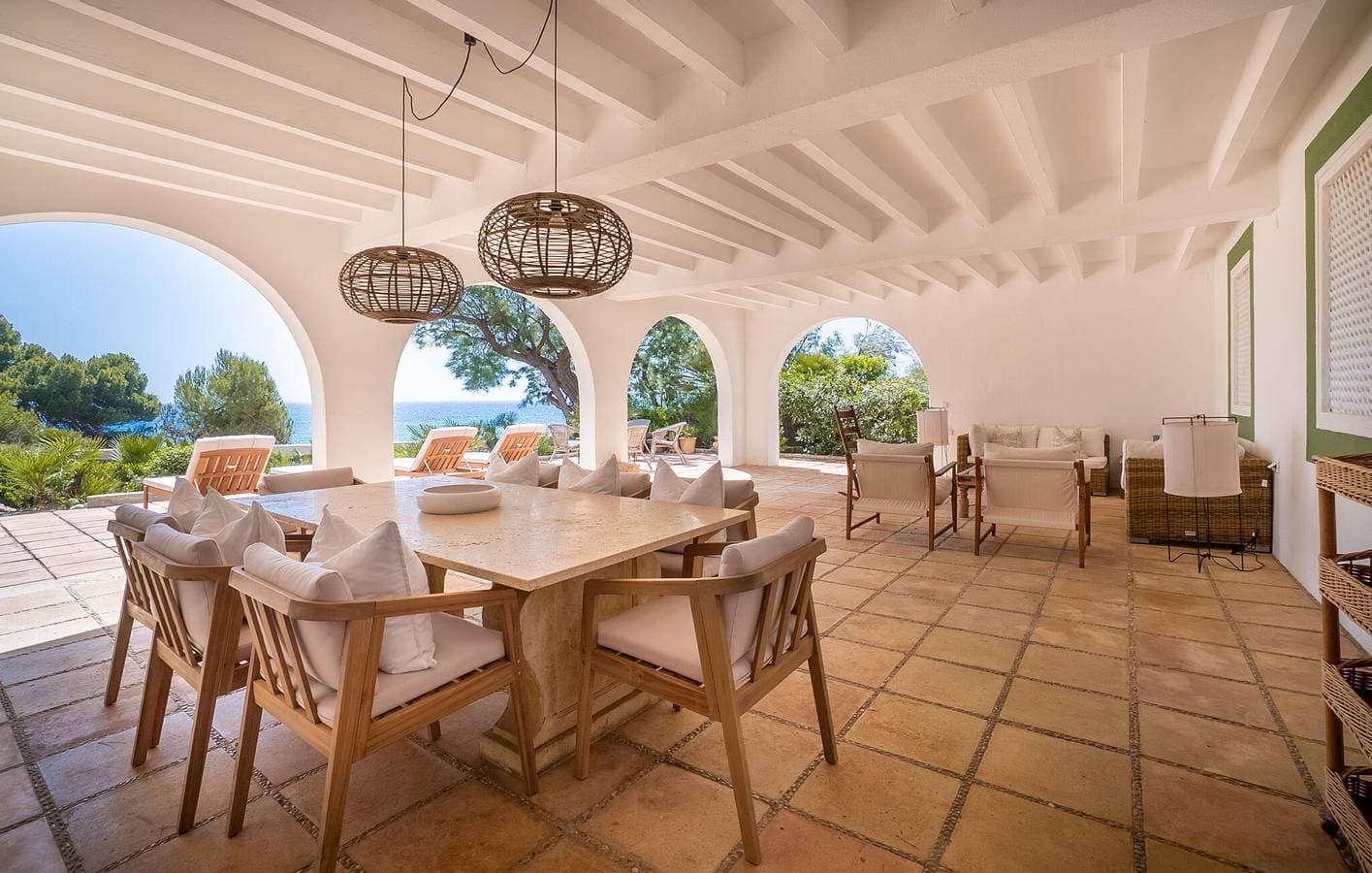 Foto 4 von 62: Apartment mit Meerblick, Pool, Terrasse und AC, 1,5 km zum Strand