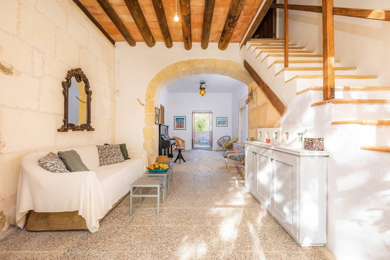 Foto 6 von 28: Wunderschönes Ferienhaus "Finca Son Banus" mit WLAN, Balkon