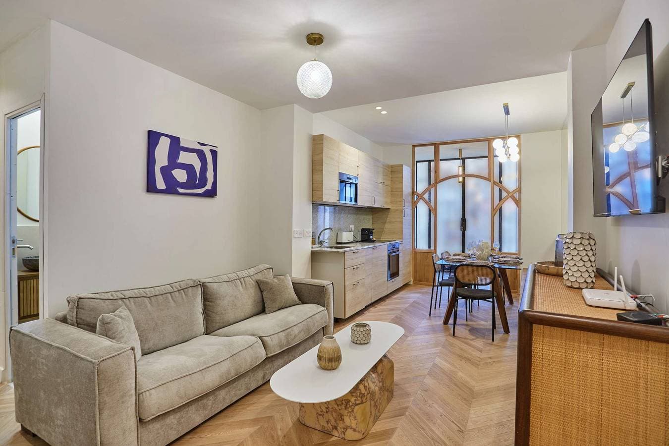 Ferienwohnung 50m² 1
