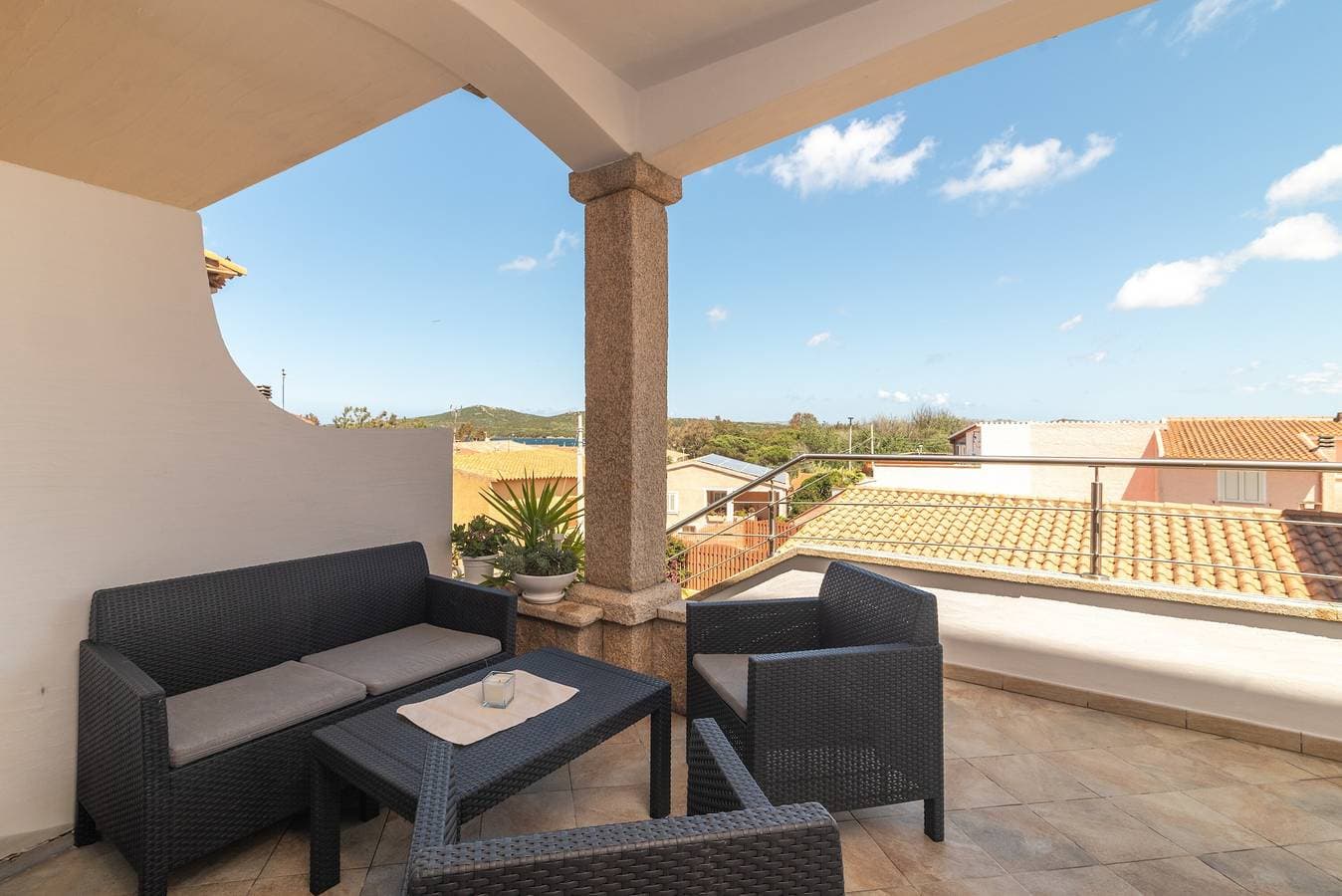 Foto 5 von 20: Ferienhaus 'Appartamento Porto Pozzo' mit Meerblick, WLAN und Klimaanlage