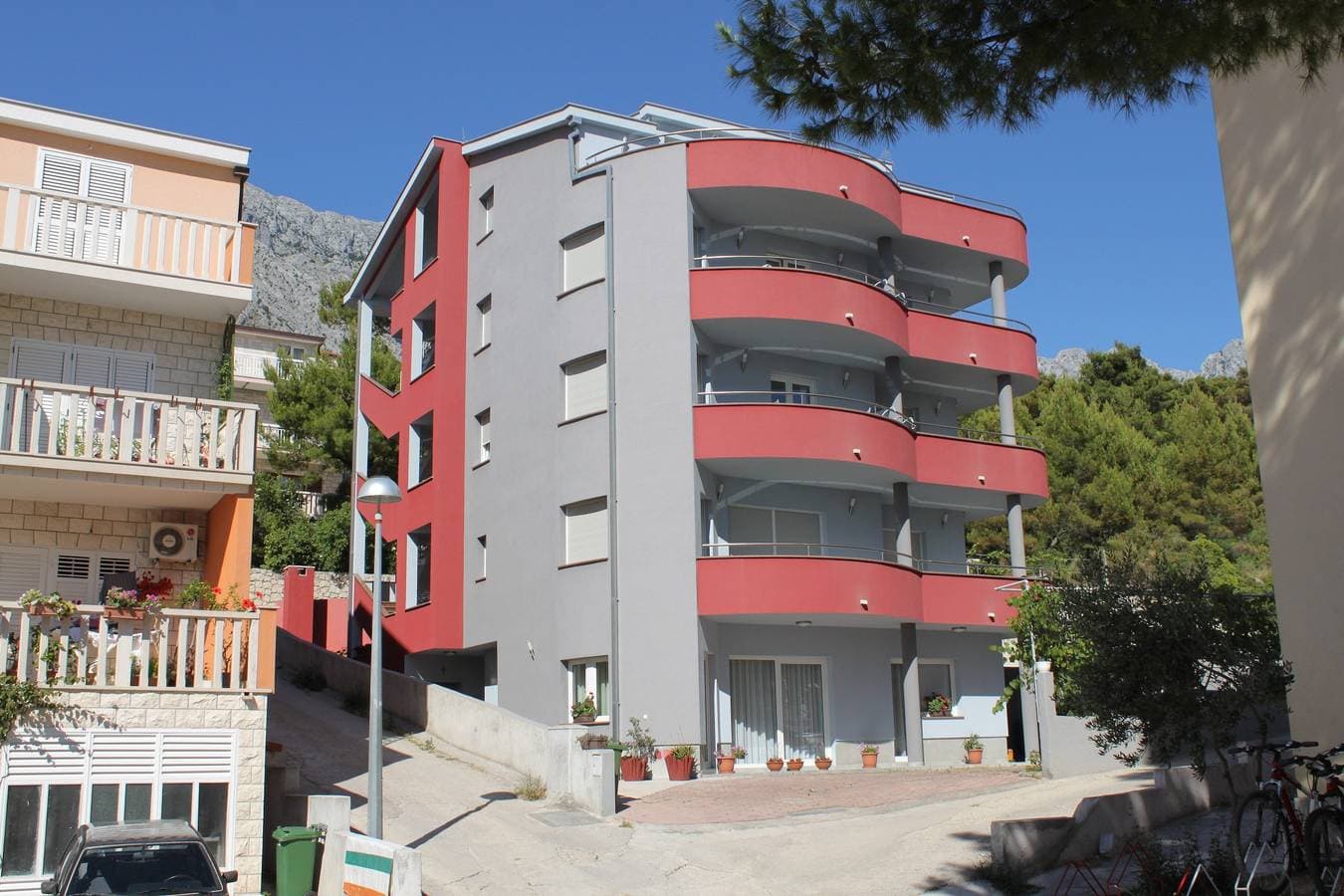 Foto 2 von 24: Studio Appartement mit Terrasse und Meerblick Baska Voda, Makarska -a