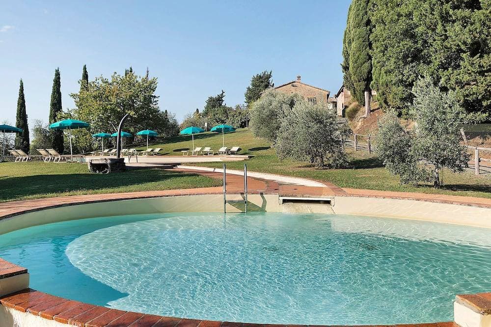Foto 12 von 21: Guardiola – Panoramische Wohnung mit Pool im toskanischen Dorf
