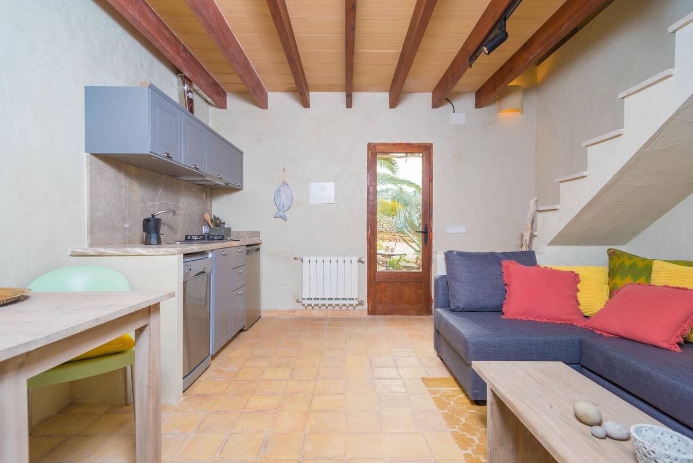 Foto 6 von 23: Can Pina -Eco Redonda 2 - Apartment mit Gemeinschaftspool in Costitx. WiFi gratis