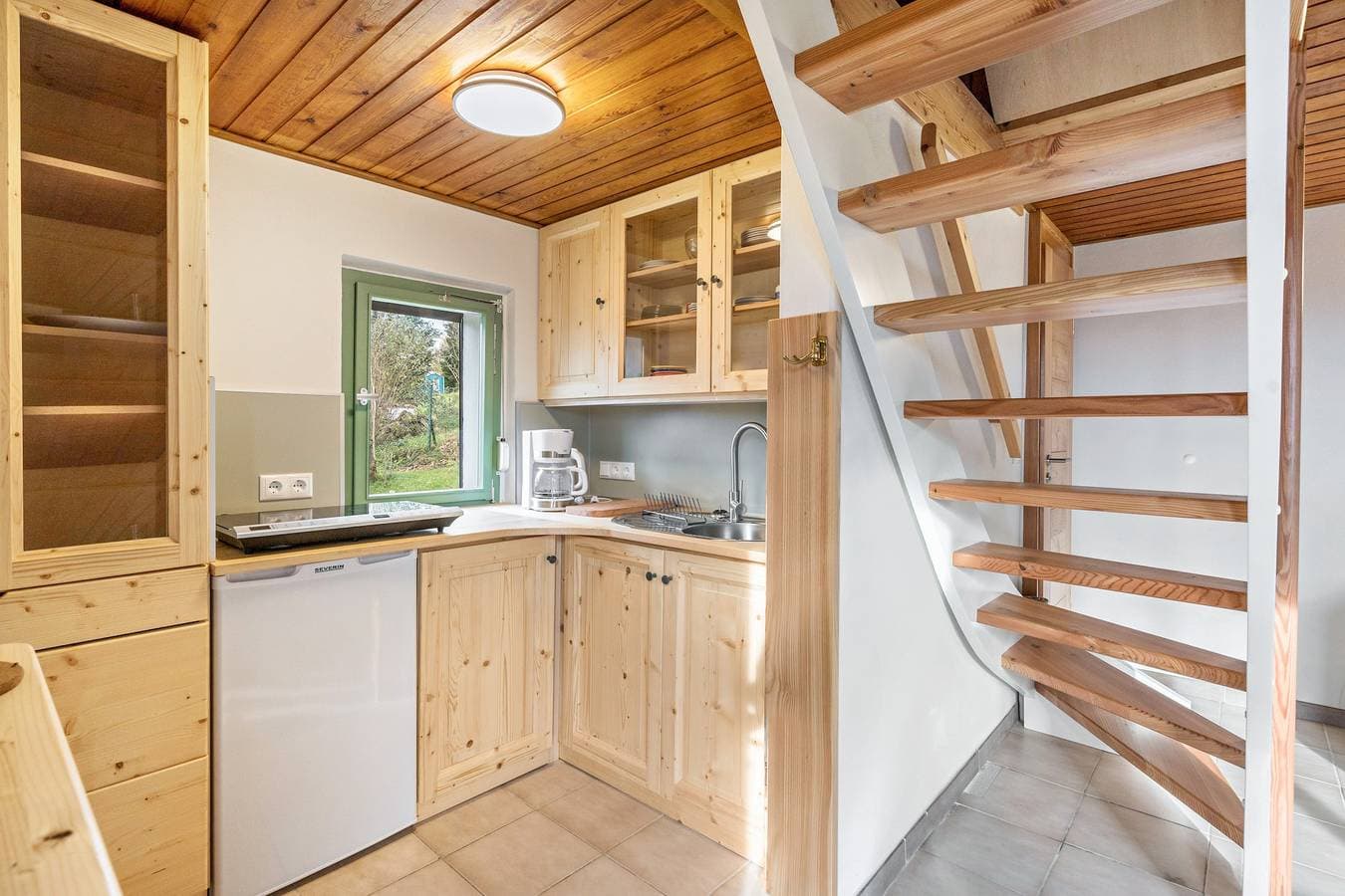 Foto 10 von 23: Kleines Ferienhaus Kirschallee mit Bergblick, privater Terrasse und gemeinsamem Garten