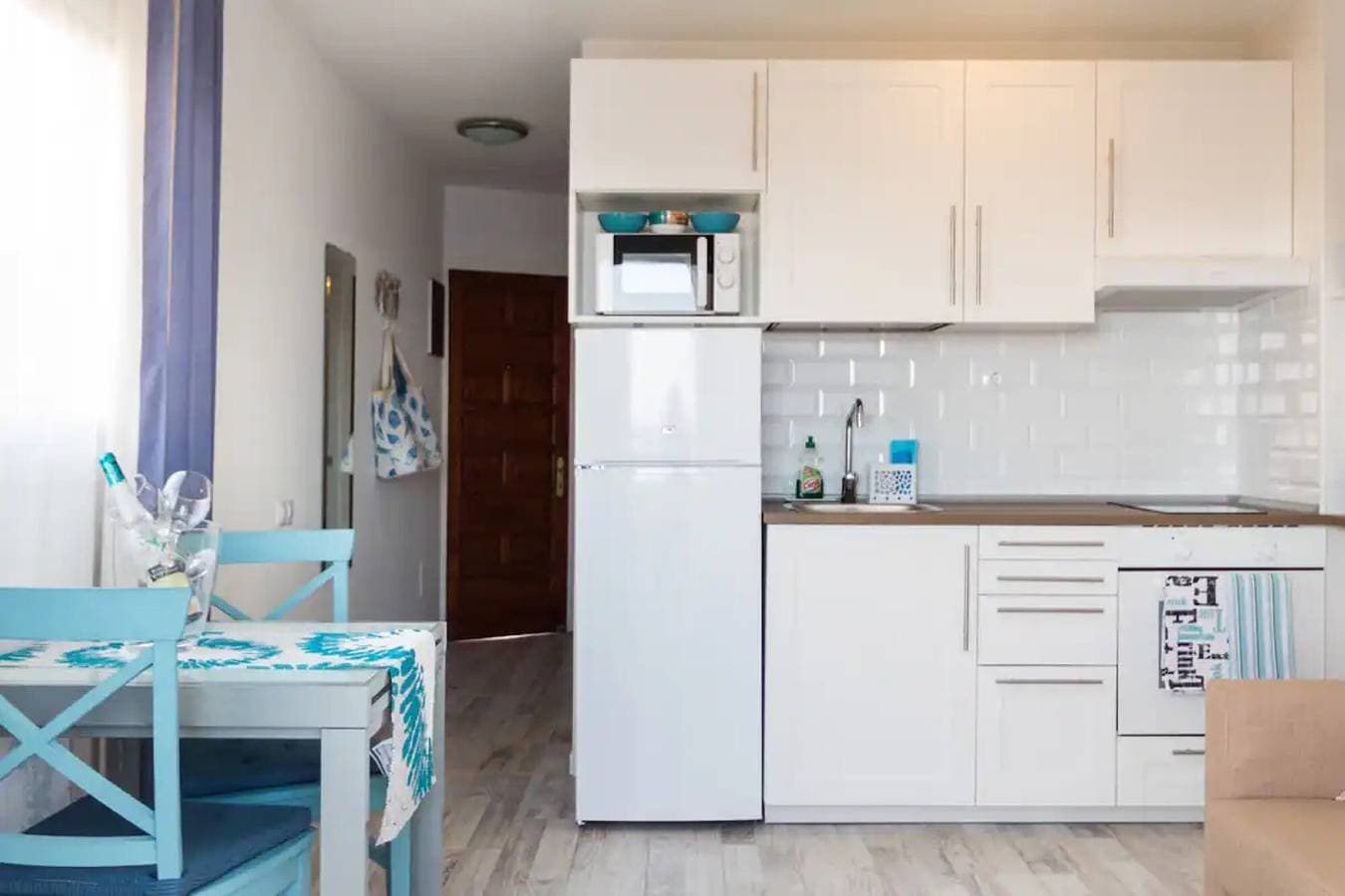 Foto 8 von 21: Ferienwohnung 'Acogedor Y Vistas Al Mar' mit Meerblick, privater Terrasse und WLAN