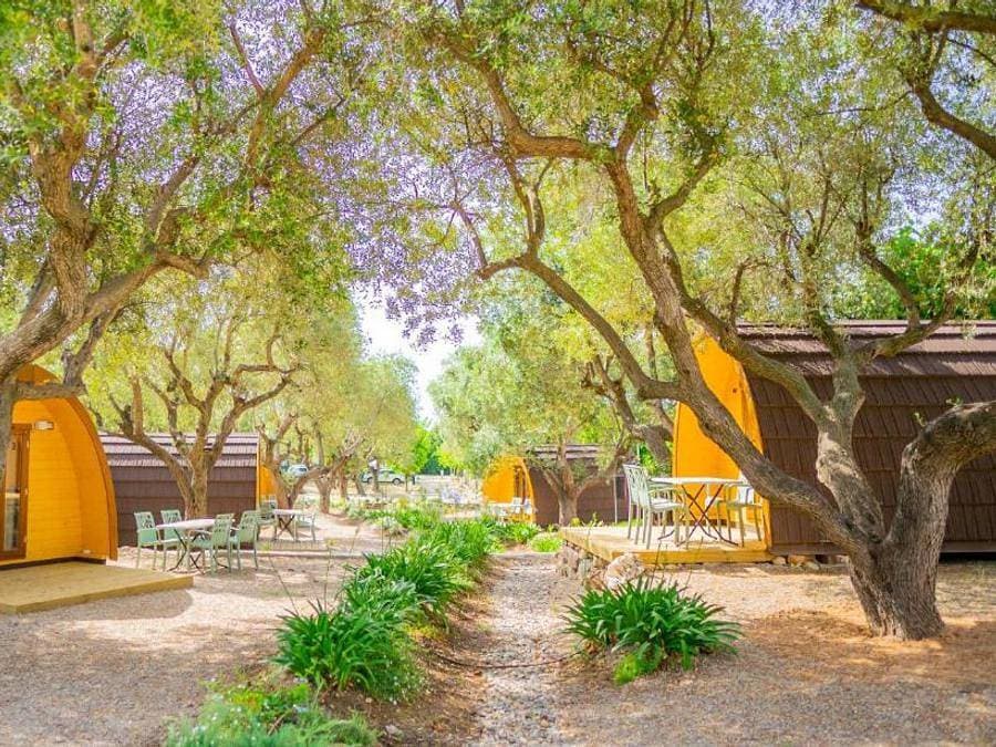 Foto 10 von 28: Camping Cambrils Caban - Zelt 3 personen - Glamping Rafal 1/3 pers