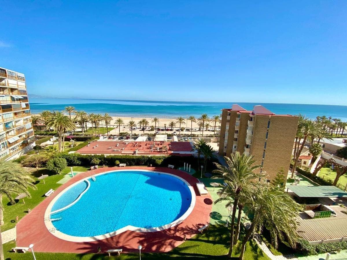 Nereo 7 Primera Linea de Playa San Juan Piscina, Parking wifi Inmobiliaria Leo 1