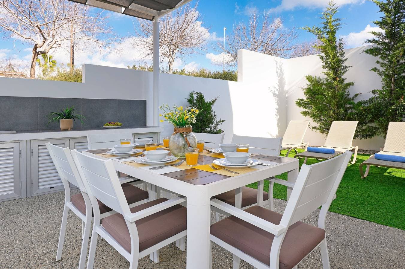 Foto 7 von 34: Villa für 7 Personen mit Ausblick