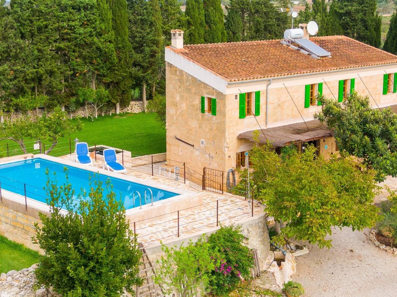 Foto 4 von 48: Schöne rustikale Finca mit privatem Pool in der Nähe von Maria de la Salut.