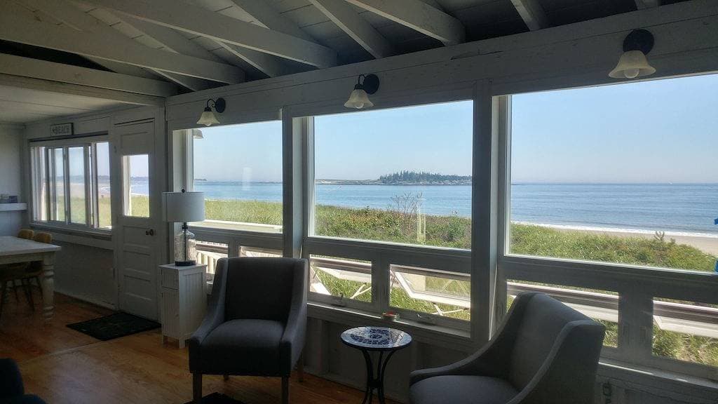 Foto 4 von 50: Popham Beach Direct Oceanfront Schritte zum Sand