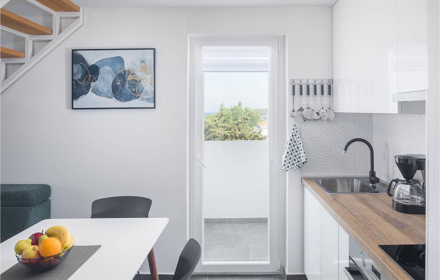 Foto 12 von 27: Gemütliche Ferienwohnung mit Terrasse, Parkplatz, 2,5 km vom FKK-Strand entfernt