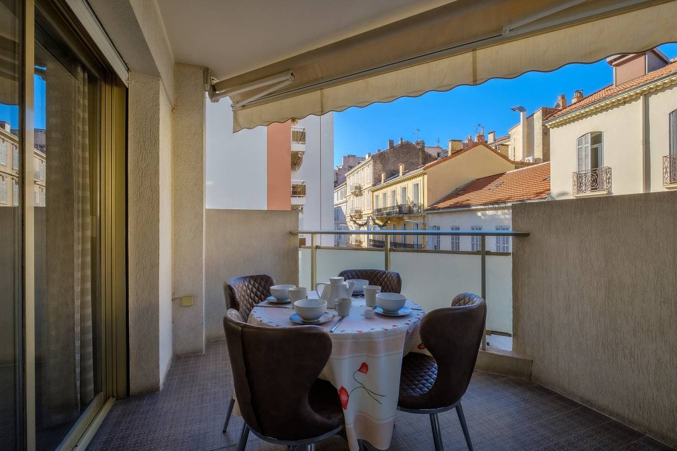 Foto 6 von 30: Apartment mit teilweisem Meerblick, Parkplatz, WLAN und Klimaanlage