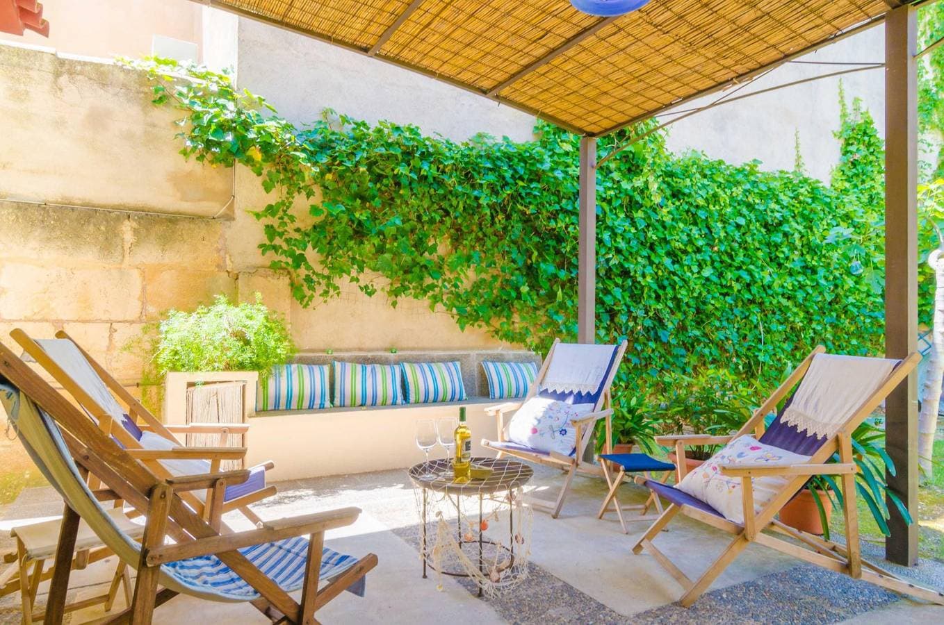 Foto 5 von 34: Penya - Ferienhaus mit Privatgarten in S'Illot. WiFi gratis