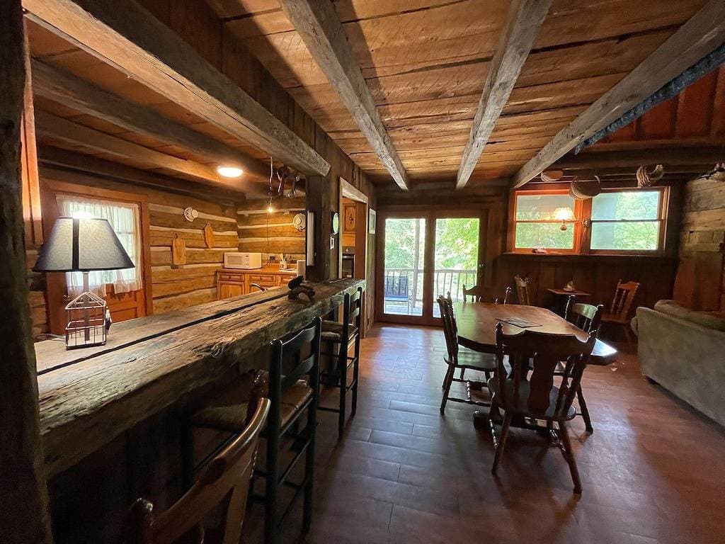 Cabins In The Pines Unit 3-Motorcycle Friendly-Wood Fireplace - Covered Porch 1