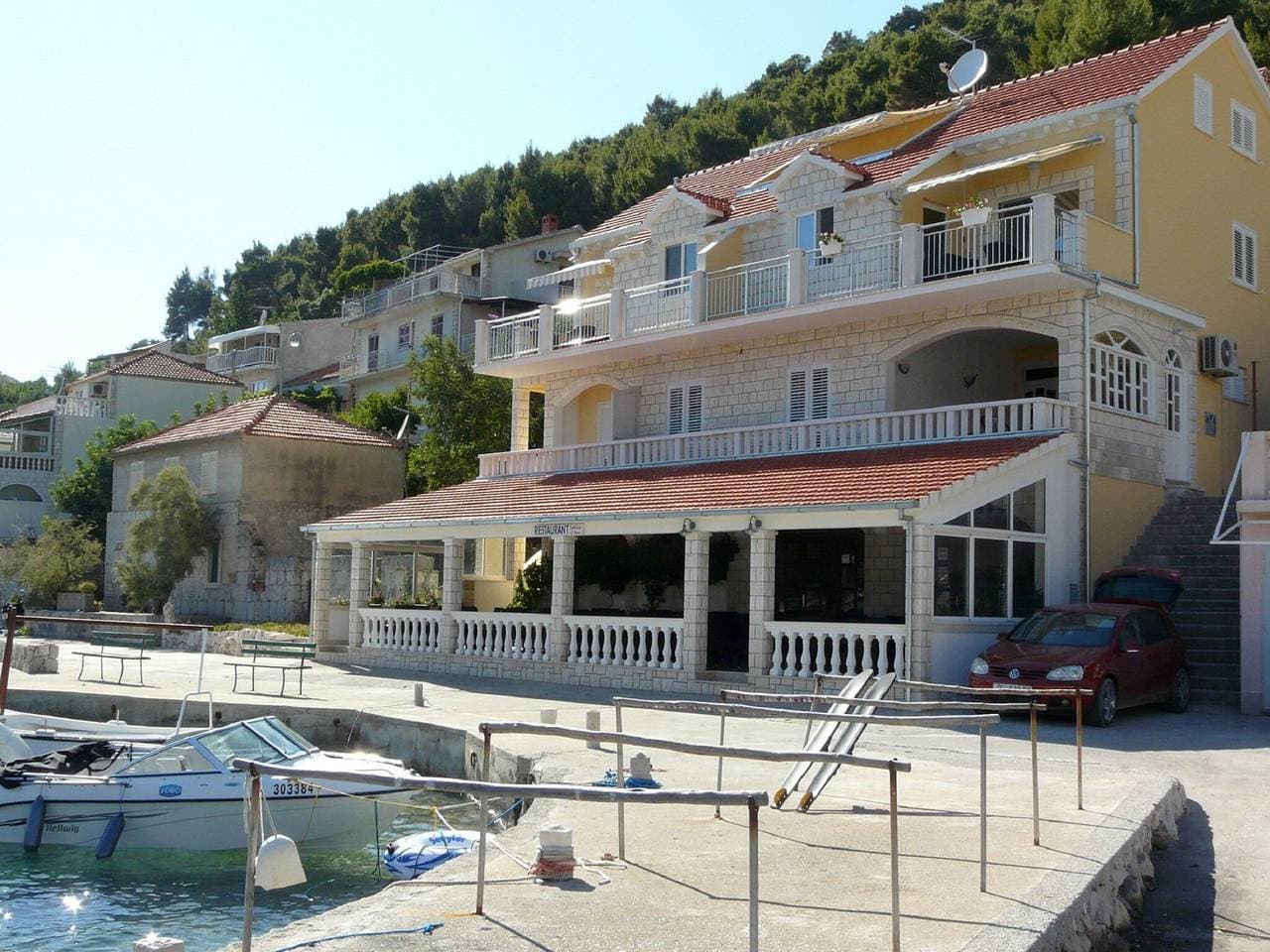 Foto 12 von 15: Apartments Korčula - One Bedroom Apartment with Terrace and Sea View