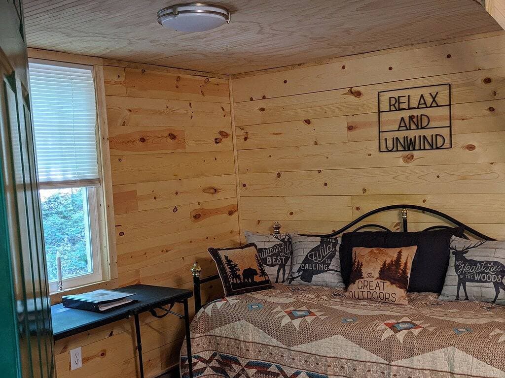 Foto 6 von 35: Hocking Hills, gemütliche abgelegene Hütte, Minuten zu Höhlen/WLAN/Haustierfreundlich!