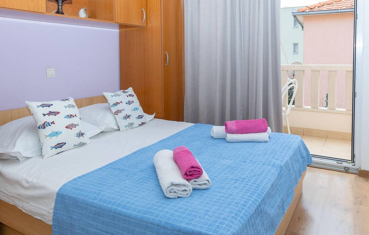Foto 5 von 27: Ferienwohnung mit Meerblick, Terrasse, WLAN und Parkplatz in der Nähe von Makarska