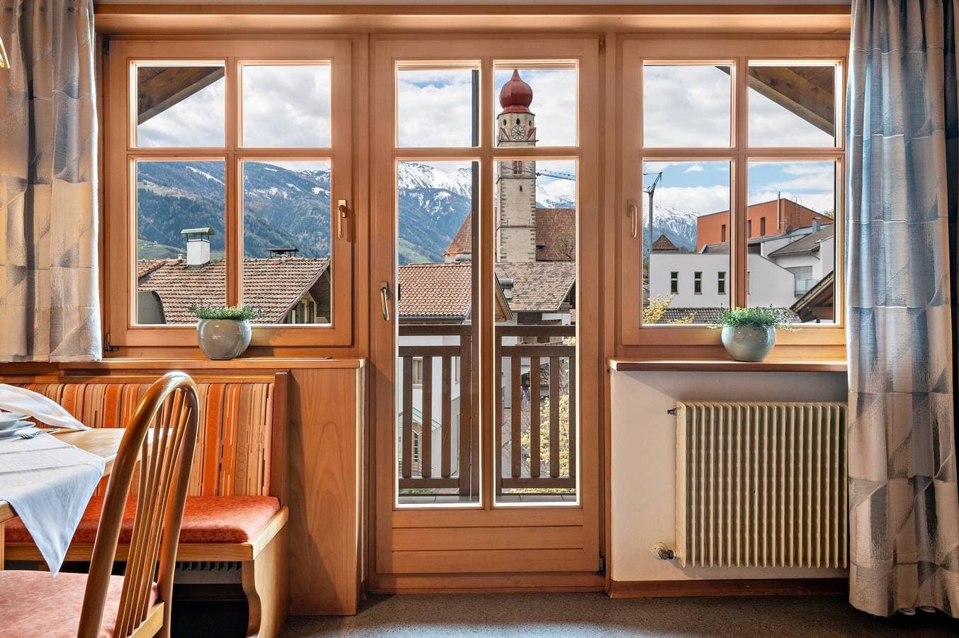 Foto 6 von 32: 'Taufner Apartment B 107' mit Bergblick, Garten und WLAN
