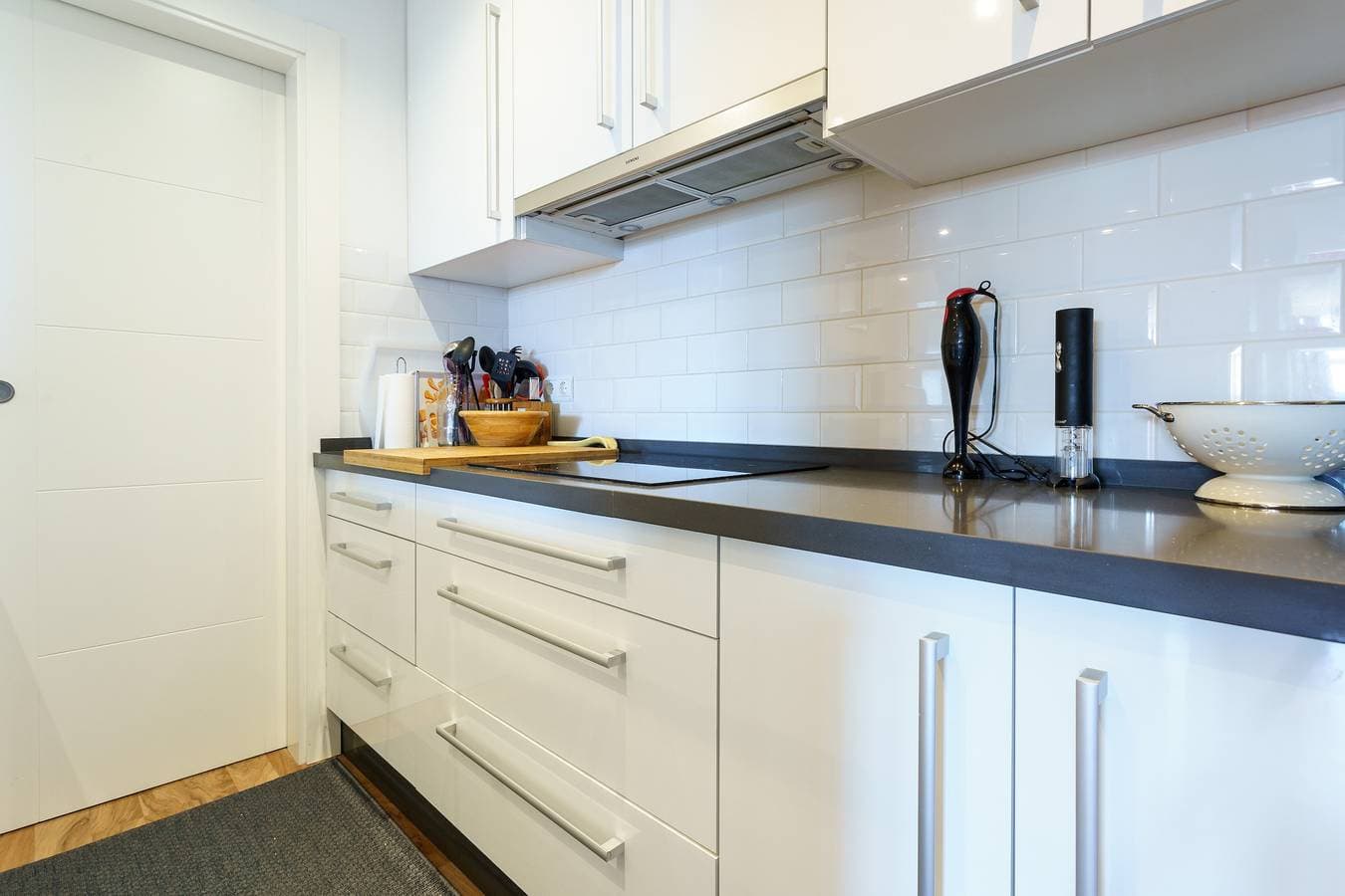 Foto 5 von 20: Moderne Ferienwohnung in Los Boliches mit Gemeinschaftspool, Balkon und WLAN