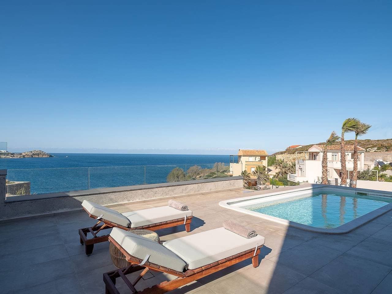 Foto 4 von 25: Villa für 5 Personen mit Balkon