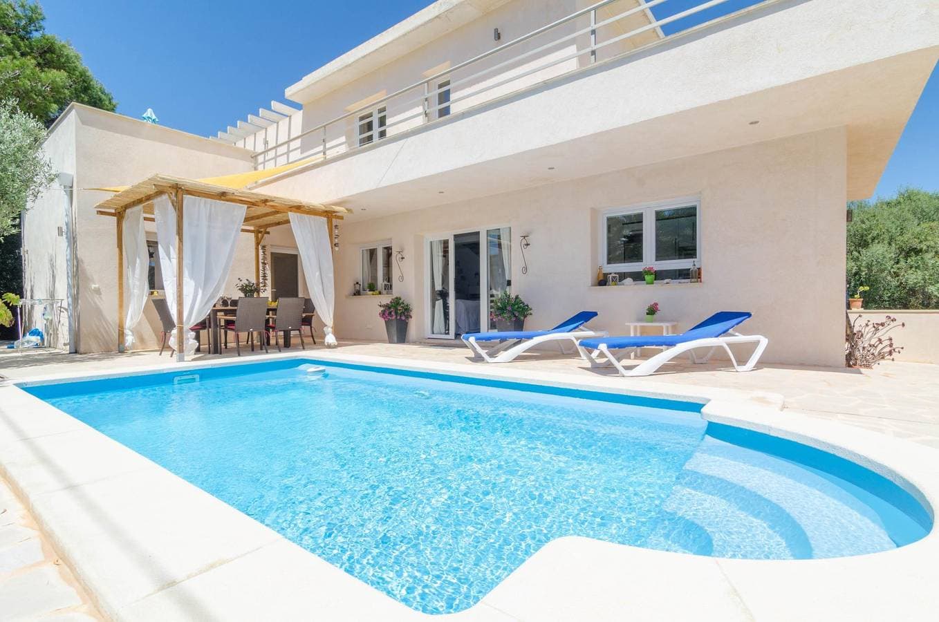 Xalet S'Escaleta - Ferienhaus mit privaten Pool in Cala Santanyi. WiFi gratis 1