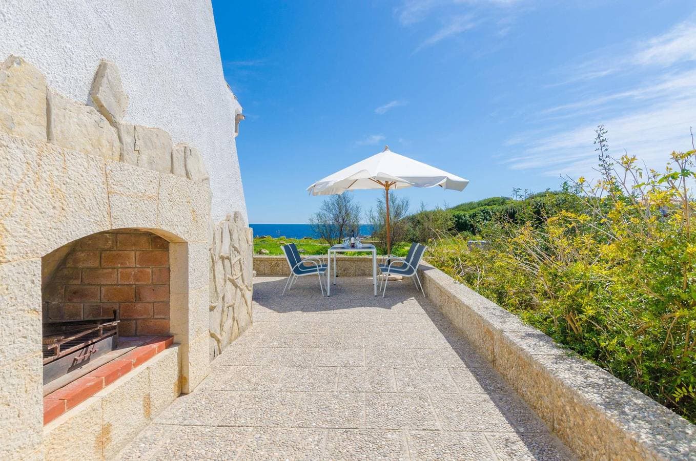 Foto 9 von 63: Can Rosito - Ferienhaus mit Meerblick in Cala Morlanda. WiFi gratis