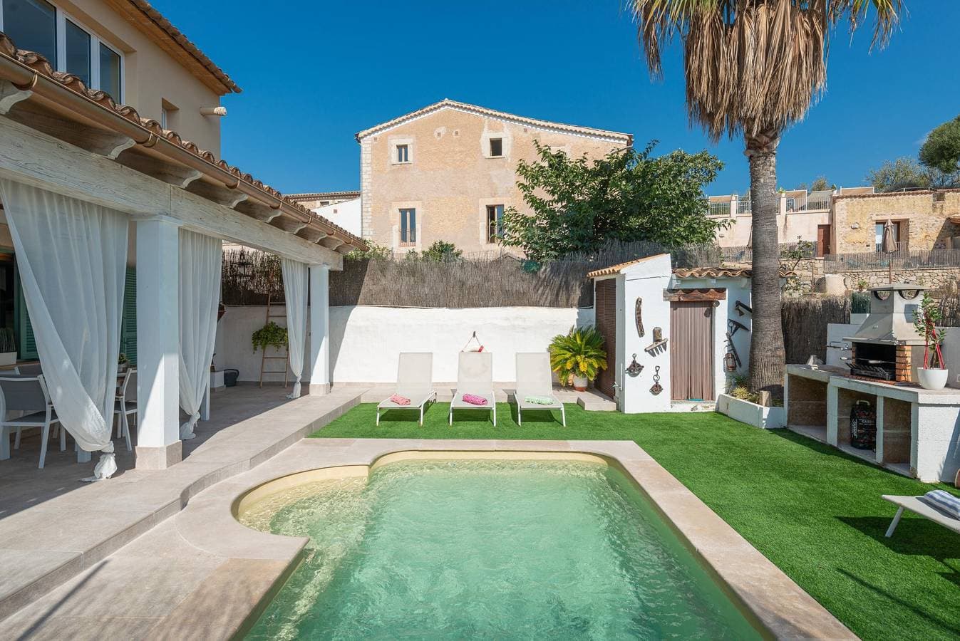 Foto 3 von 51: Es Closet - Fantastisches Ferienhaus mit privaten Pool in Selva. WiFi gratis
