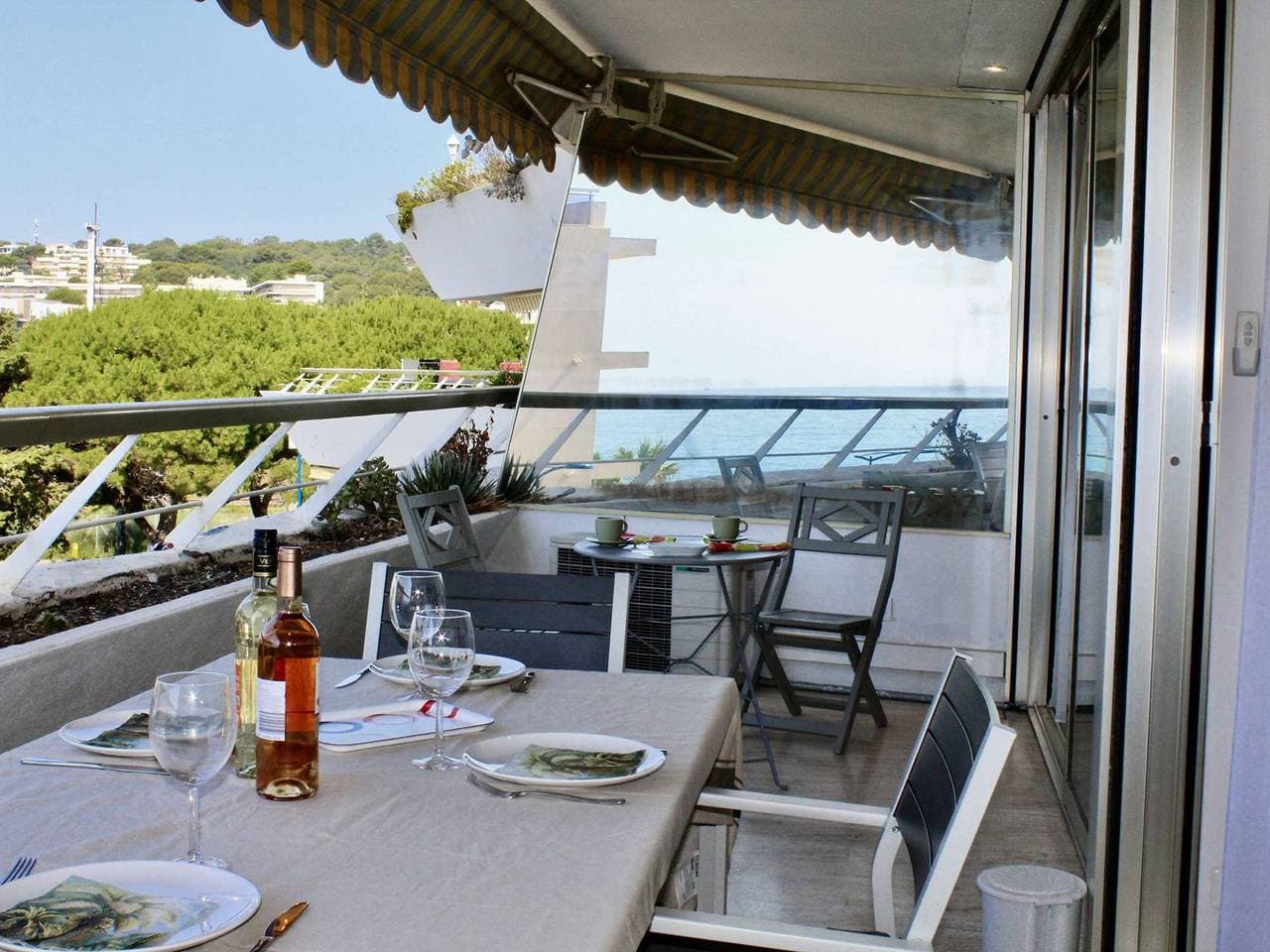 Foto 10 von 15: 2-Zimmer-Wohnung mit Meerblick und Klimaanlage, Villeneuve-Loubet Strand