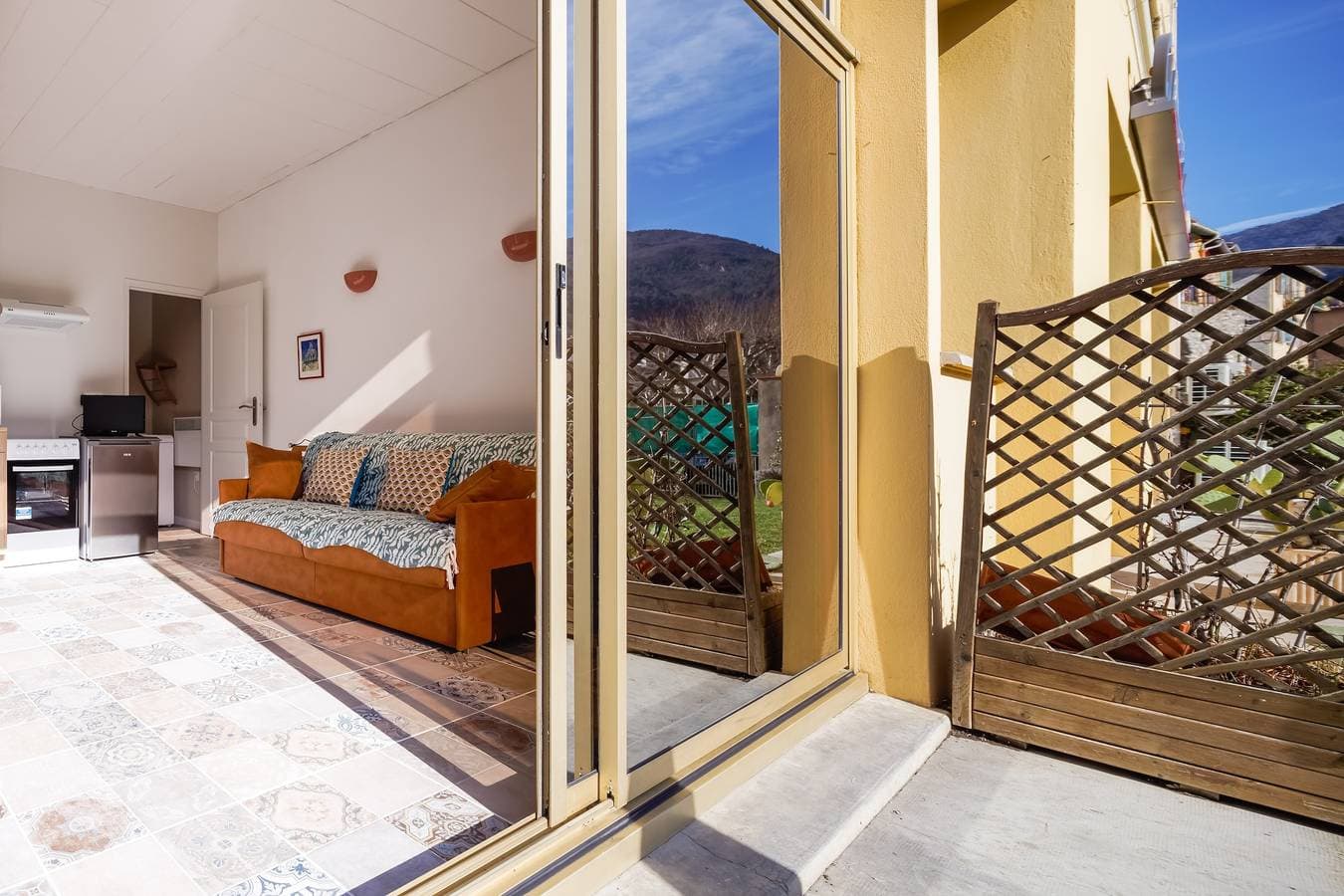Foto 12 von 15: Ferienwohnung für 2 Personen mit Terrasse